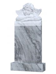 Памятник из мрамора с ангелочком